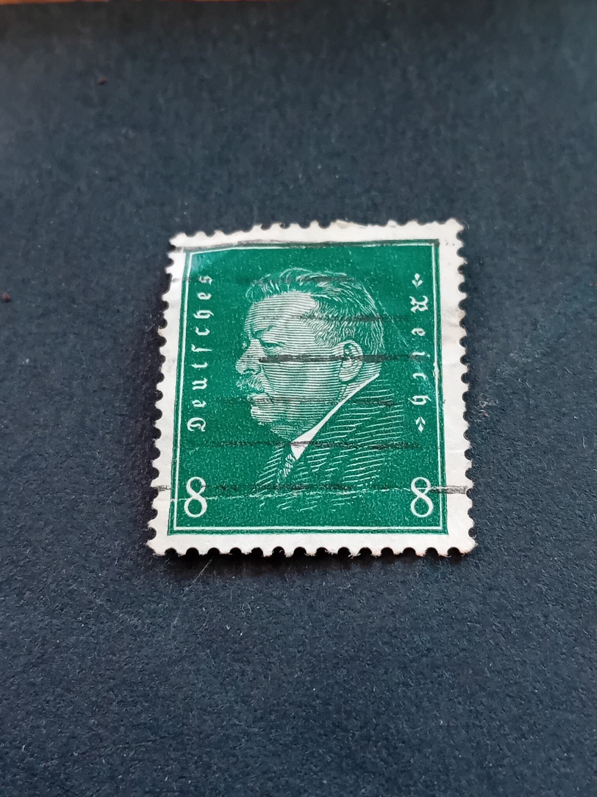 Duitse postzegel 8 Pfennig, Deutsches Reich, Postzegels en Munten, Ophalen of Verzenden, Duitse Keizerrijk
