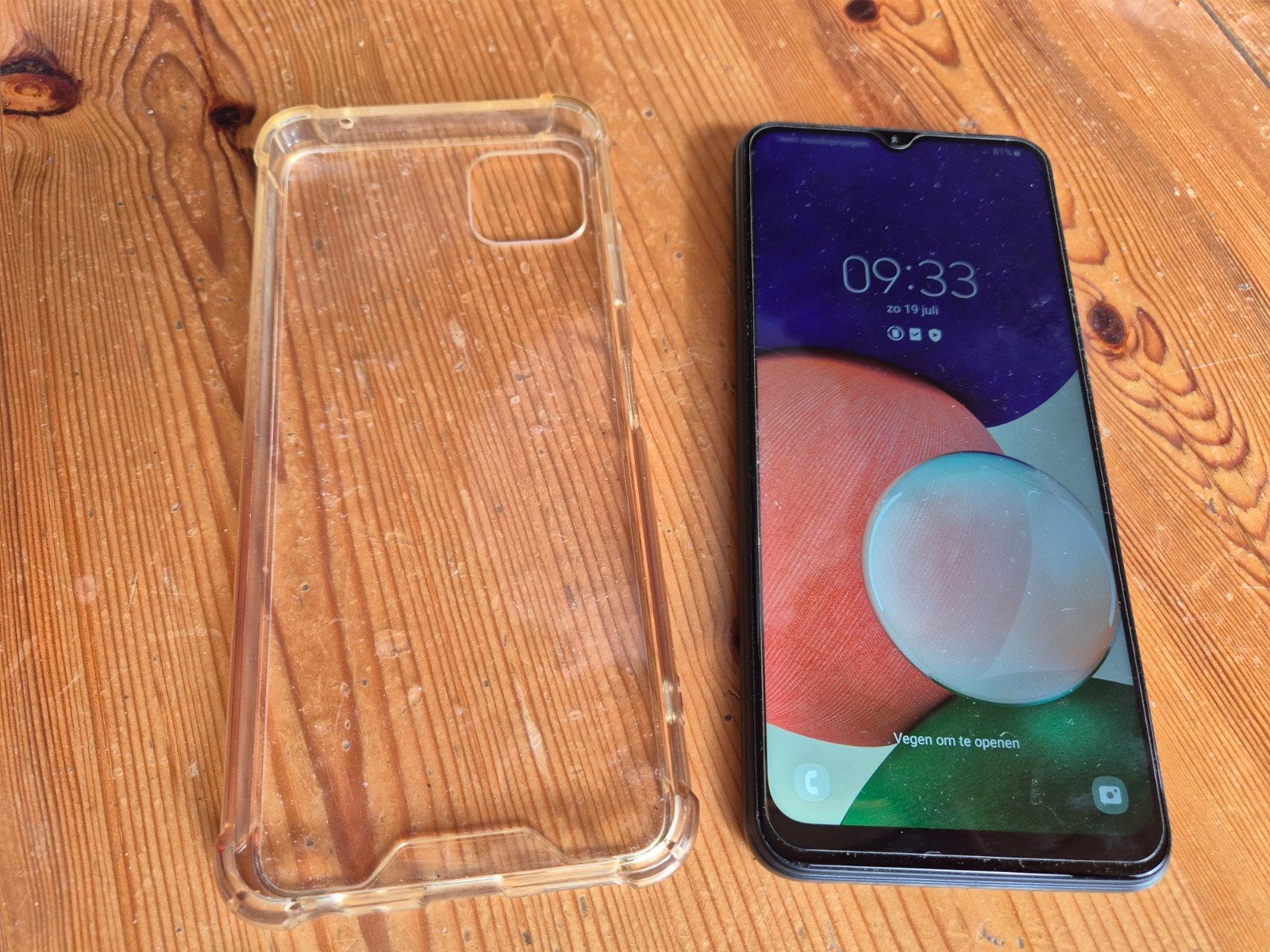 Samsung Galaxy A22 5G, Ophalen, Gebruikt, Zwart, Touchscreen