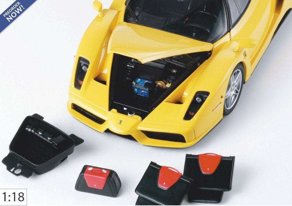 Ferrari ENZO Geel 1:18 HE182507 BBR-Diecast PRE-ORDER, Ophalen of Verzenden, Nieuw, Auto, Overige merken
