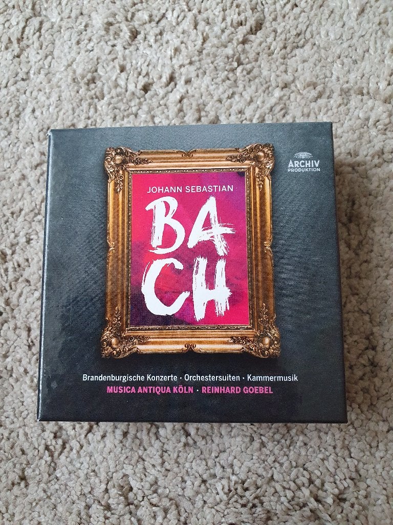 Johann Sebastian Bach Musica Antiqua Köln, Reinhard Goebel, Ophalen of Verzenden, Barok, Gebruikt, Overige typen