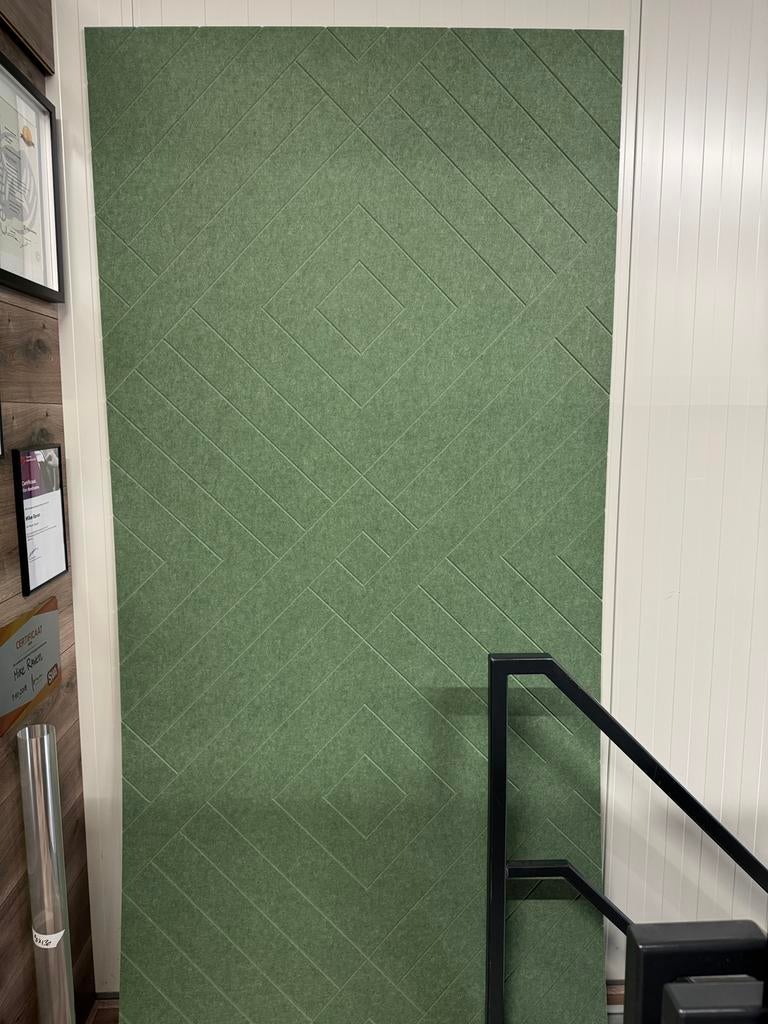 PET felt wandpanelen 9 stuks, Huis en Inrichting, Stoffering | Behang, 10 tot 25 m², Ophalen