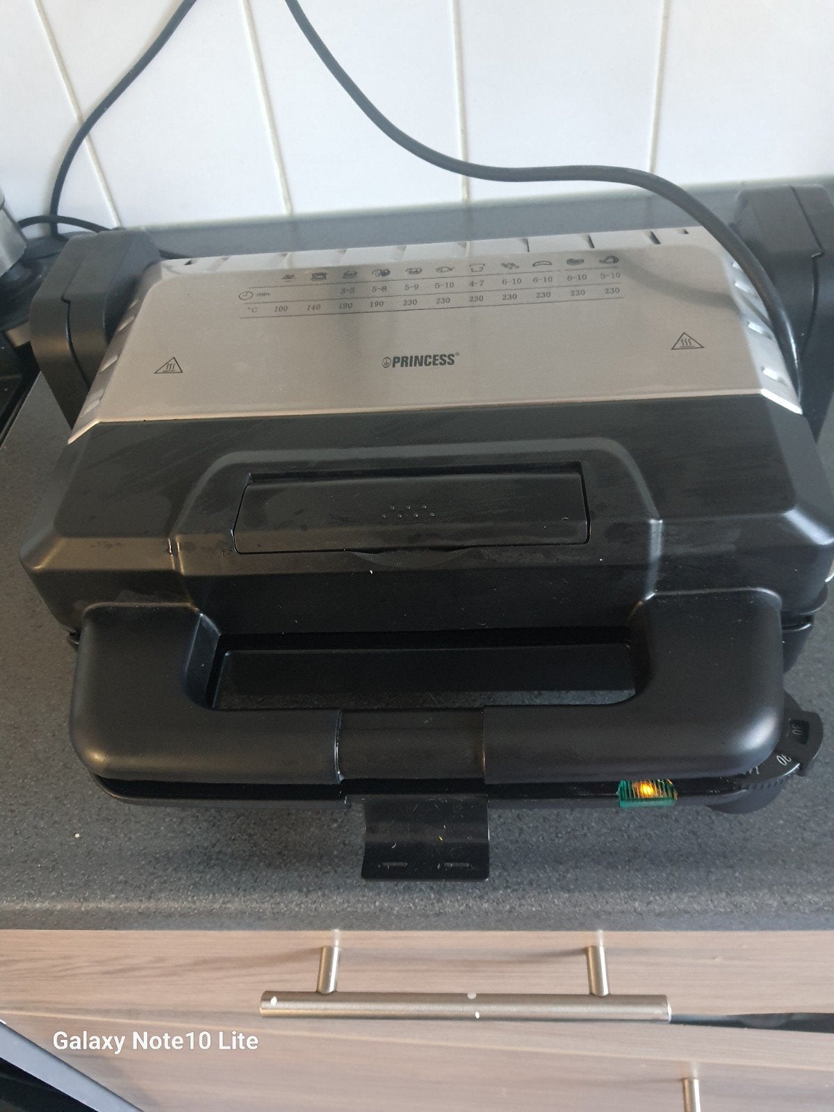 Princess Contactgrill - Perfect voor tosti's en meer!, Ophalen of Verzenden, Gebruikt