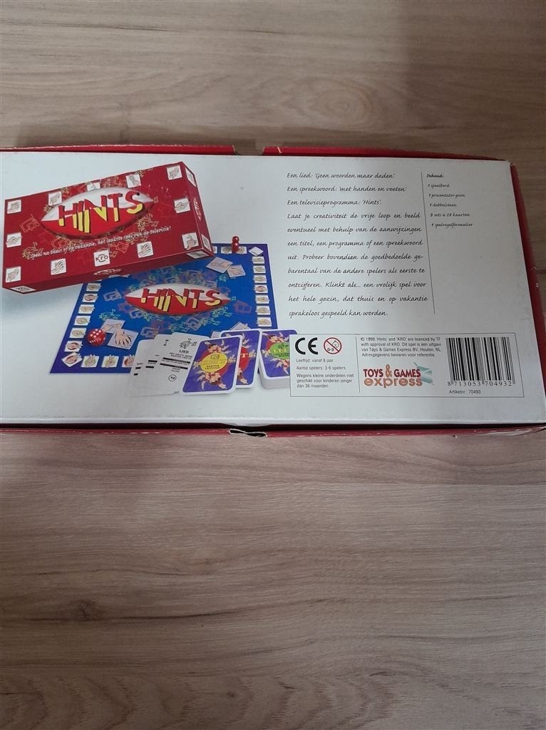 hints - s4366, Verzenden, Zo goed als nieuw
