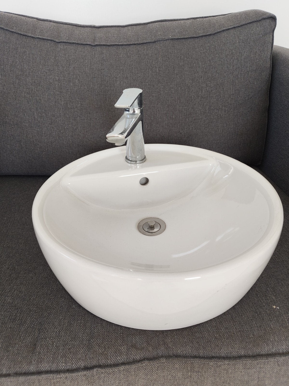IKEA TÖRNVIKEN waskom met kraan, 45cm diameter, Ophalen