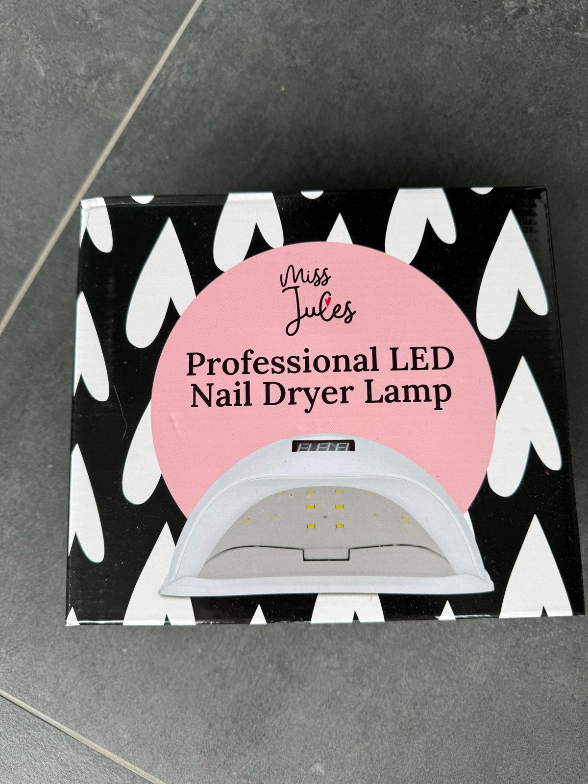 Miss Jules Professionele LED Nageldroger Lamp, Ophalen of Verzenden, Zo goed als nieuw, Overige typen