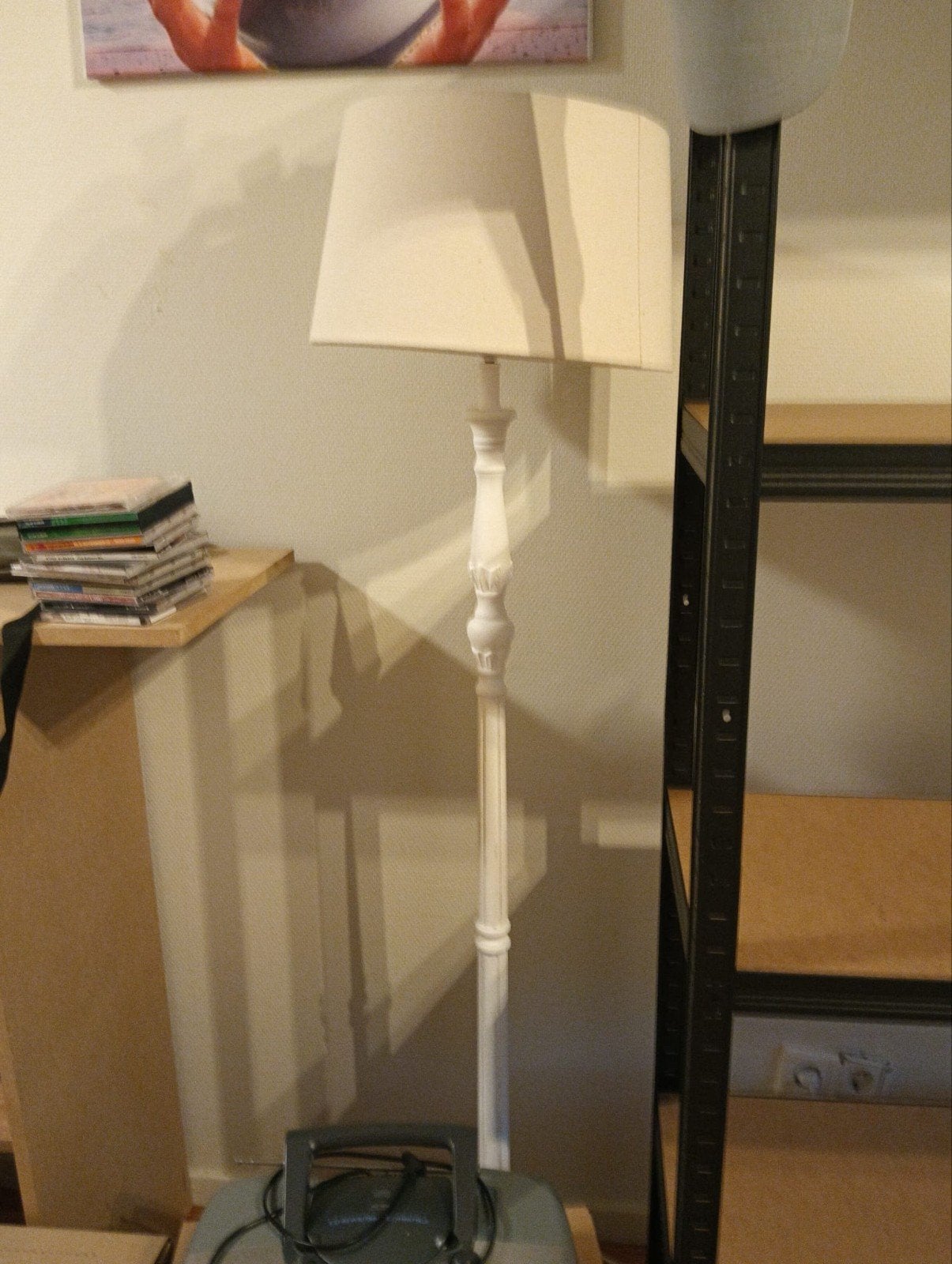 lamp, Ophalen, Kunststof, E27 (groot), Zo goed als nieuw