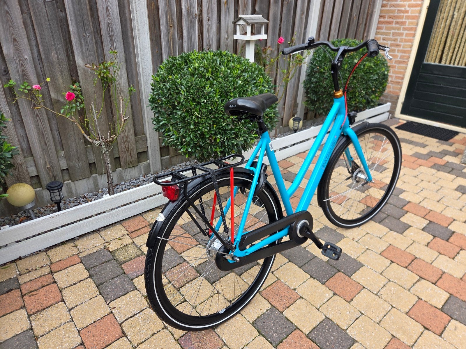 Batavus Dinsdag Damesfiets 57cm, Fietsen en Brommers, Ophalen, Gebruikt, Versnellingen, Batavus