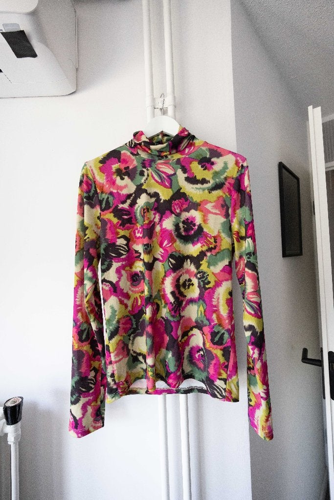 Longsleeve met rolkraag Essentiel Antwerp maat 3 / maat L, Meerkleurig, Maat 42/44 (L), Ophalen of Verzenden, Zo goed als nieuw