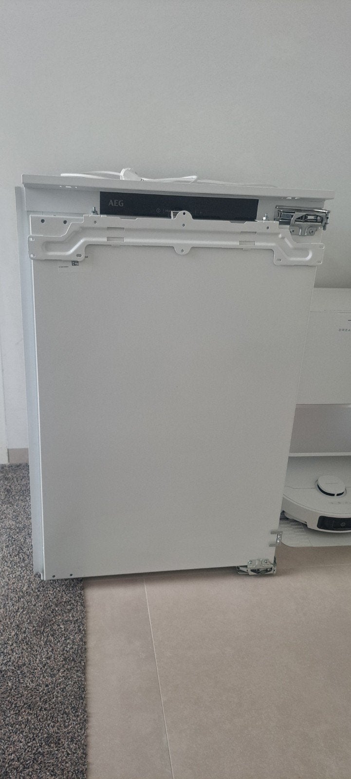 AEG inbouw koelkast zonder vriesvak, Ophalen, 150 tot 200 liter, Zonder vriesvak, 120 tot 140 cm
