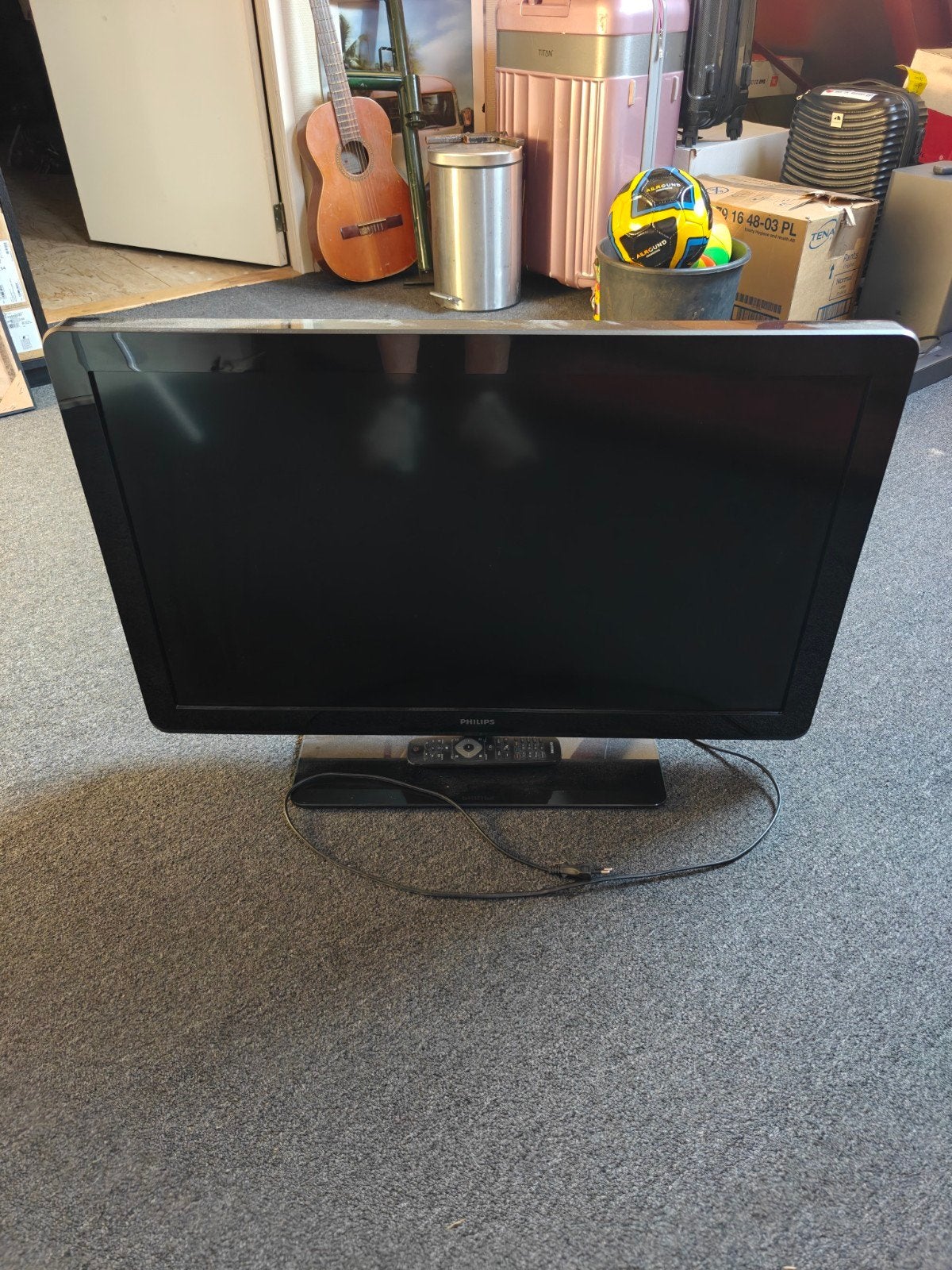 Philips TV met afstandsbediening - Gebruikt, Ophalen, Philips, Gebruikt, 50 Hz