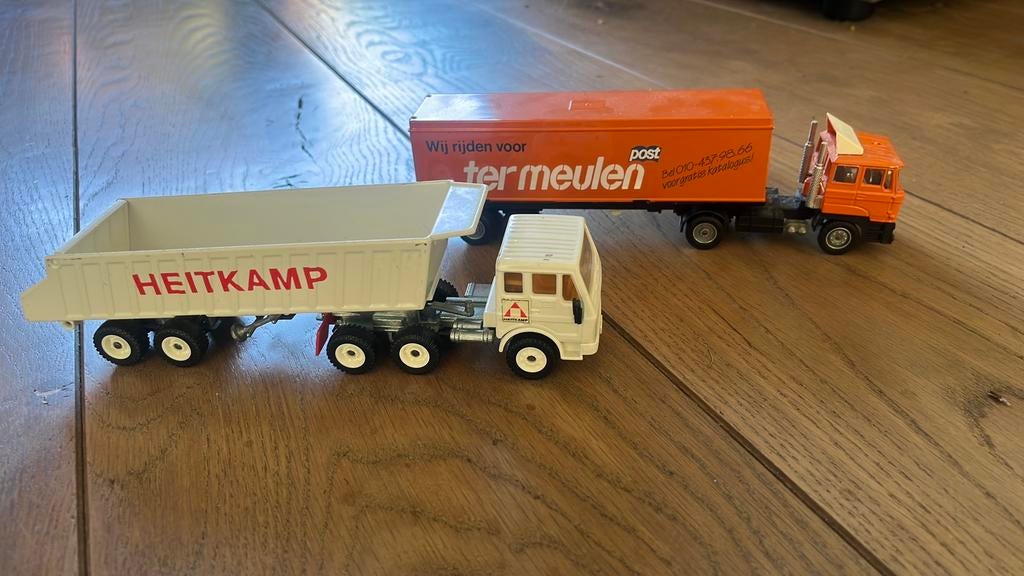 Siku en Solido vrachtwagen, Ophalen of Verzenden, Zo goed als nieuw, Bus of Vrachtwagen, SIKU