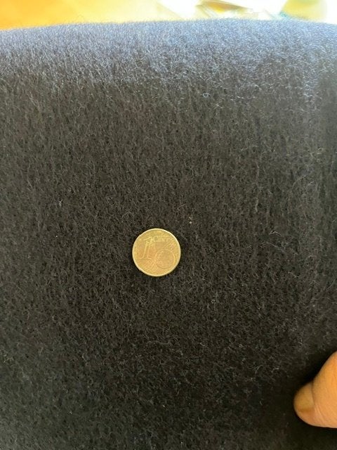 euro munten/ error, Zilver, Overige landen, Ophalen of Verzenden, Losse munt