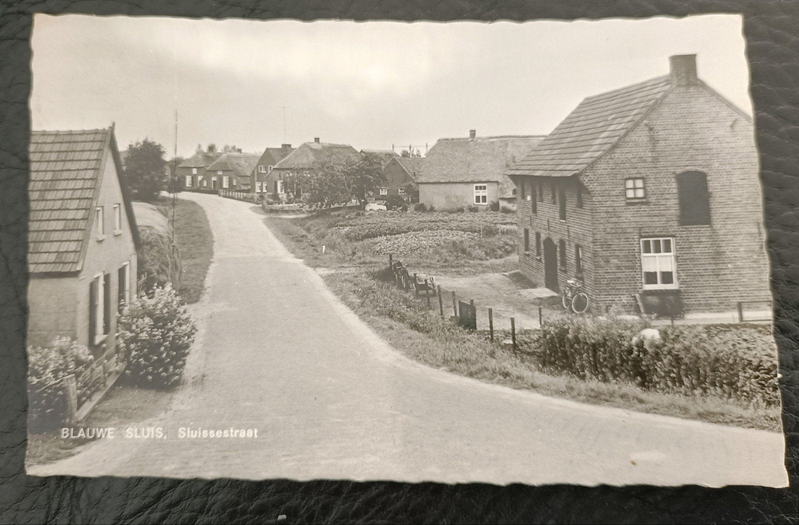 Blauwe Sluis. Sluissestraat. Ca 1960, Ophalen of Verzenden, 1940 tot 1960, Gelopen, Noord-Brabant