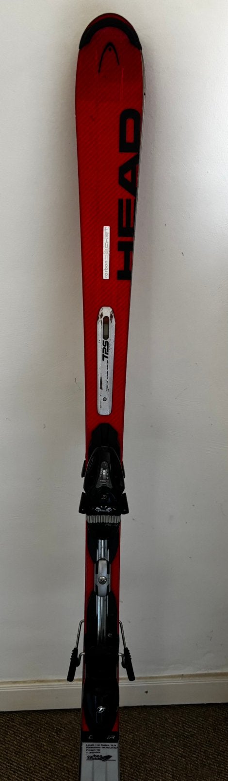 Head Carbon ski’s, 160 tot 180 cm, Ophalen of Verzenden, Zo goed als nieuw, Head