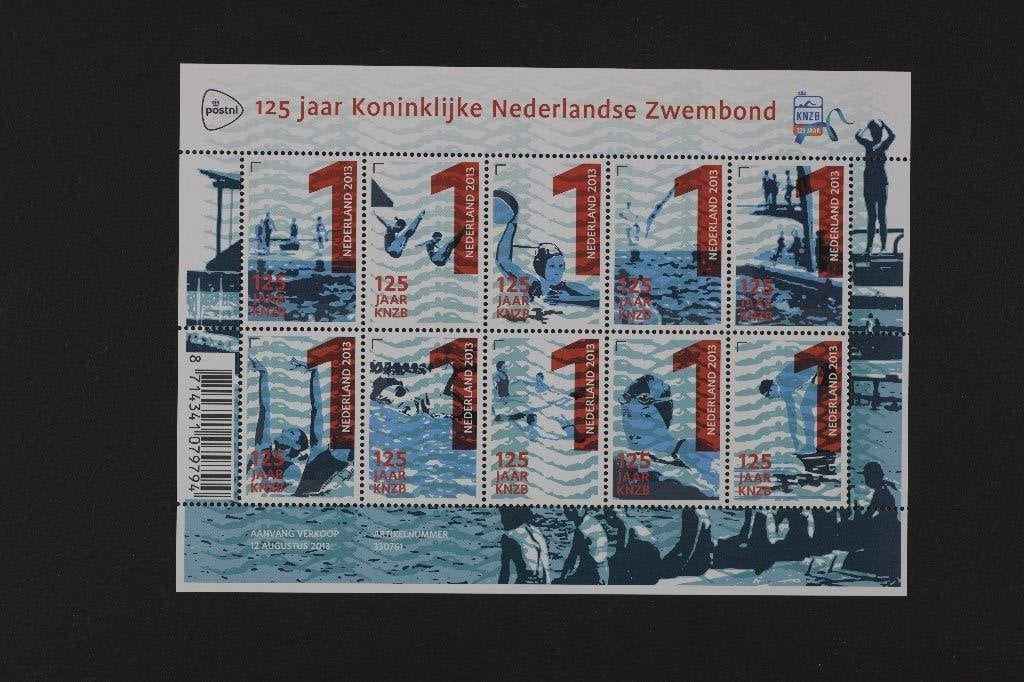 125 jaar zwembond, Ophalen of Verzenden, Na 1940, Postfris