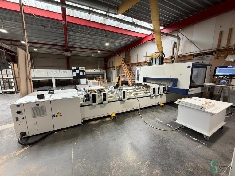 CNC Bewerkingscentra Morbidelli M100 2018 Boorunit 5 Asser