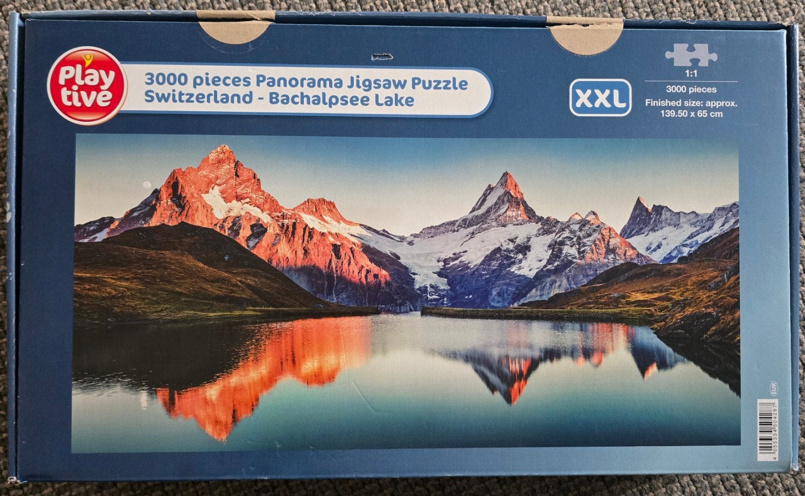 Playtive Panorama Legpuzzel Bachalpsee Meer 3000 stukjes, Ophalen of Verzenden, Meer dan 1500 stukjes, Zo goed als nieuw, Legpuzzel