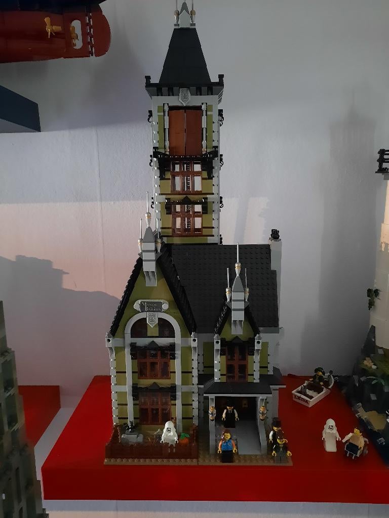 Lego haunted house 10273, Ophalen, Zo goed als nieuw, Complete set, Lego