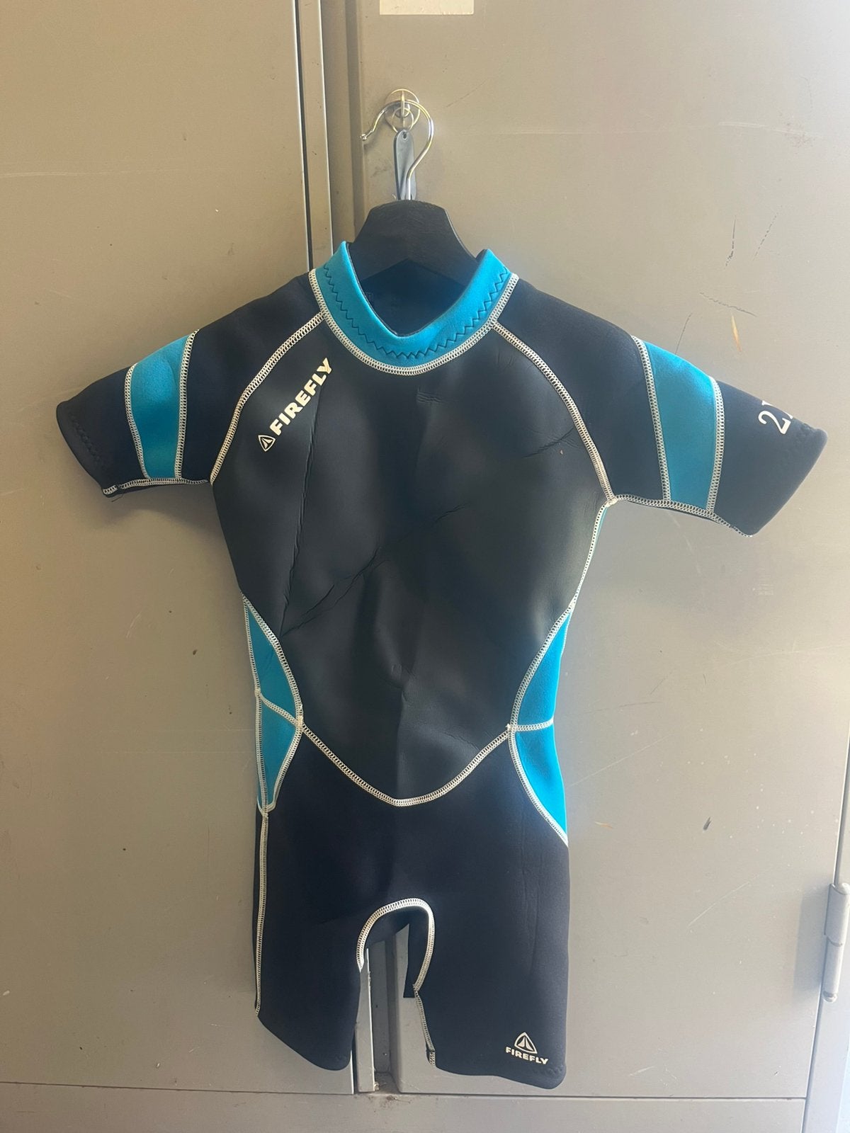 Wedsuite + flippers kind, Watersport en Boten, Ophalen, Gebruikt, Kind