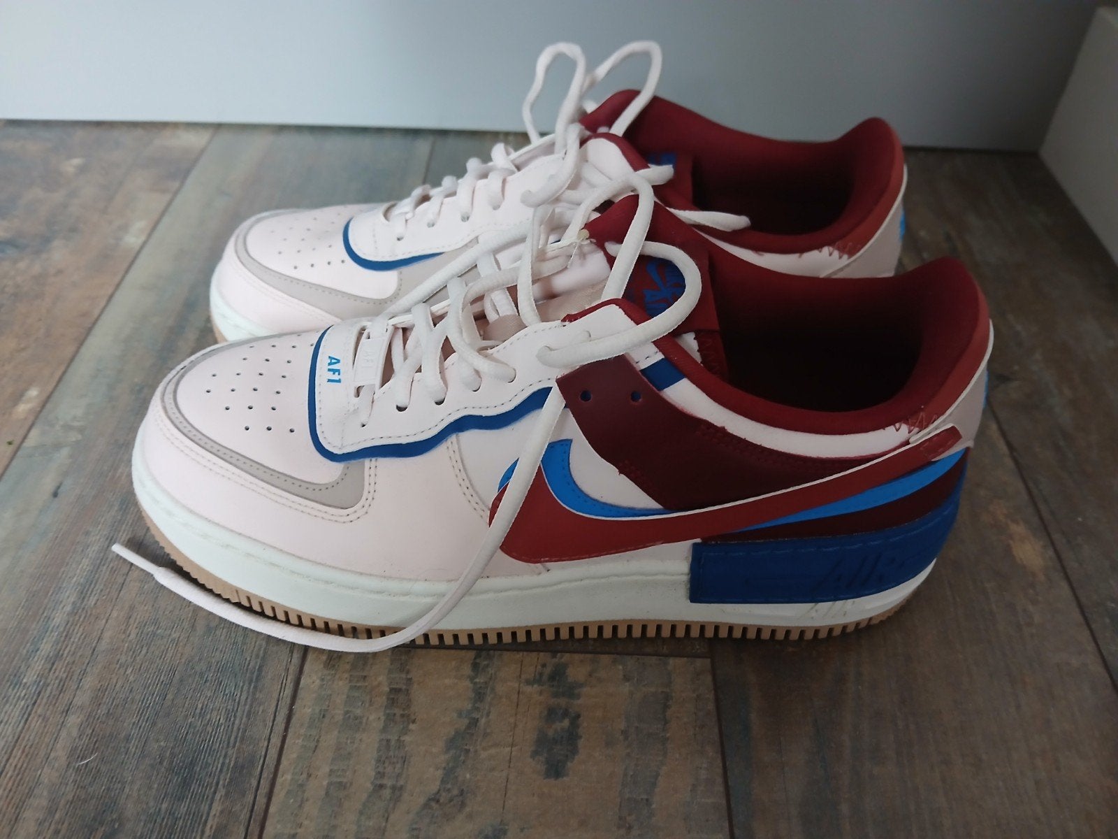 Nike Air Force 1 Shadow sneakers - Maat 41, Kleding | Dames, Wit, Nike, Ophalen of Verzenden, Sneakers of Gympen