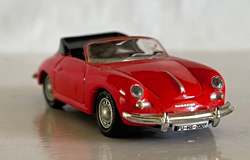 Schuco: Porsche 356 B Cabriolet, Ophalen of Verzenden, Zo goed als nieuw, Auto, Schuco