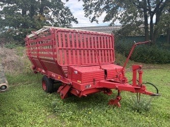 Krone HS-20 opraapwagen, Ophalen, Veehouderij, Oogstmachine