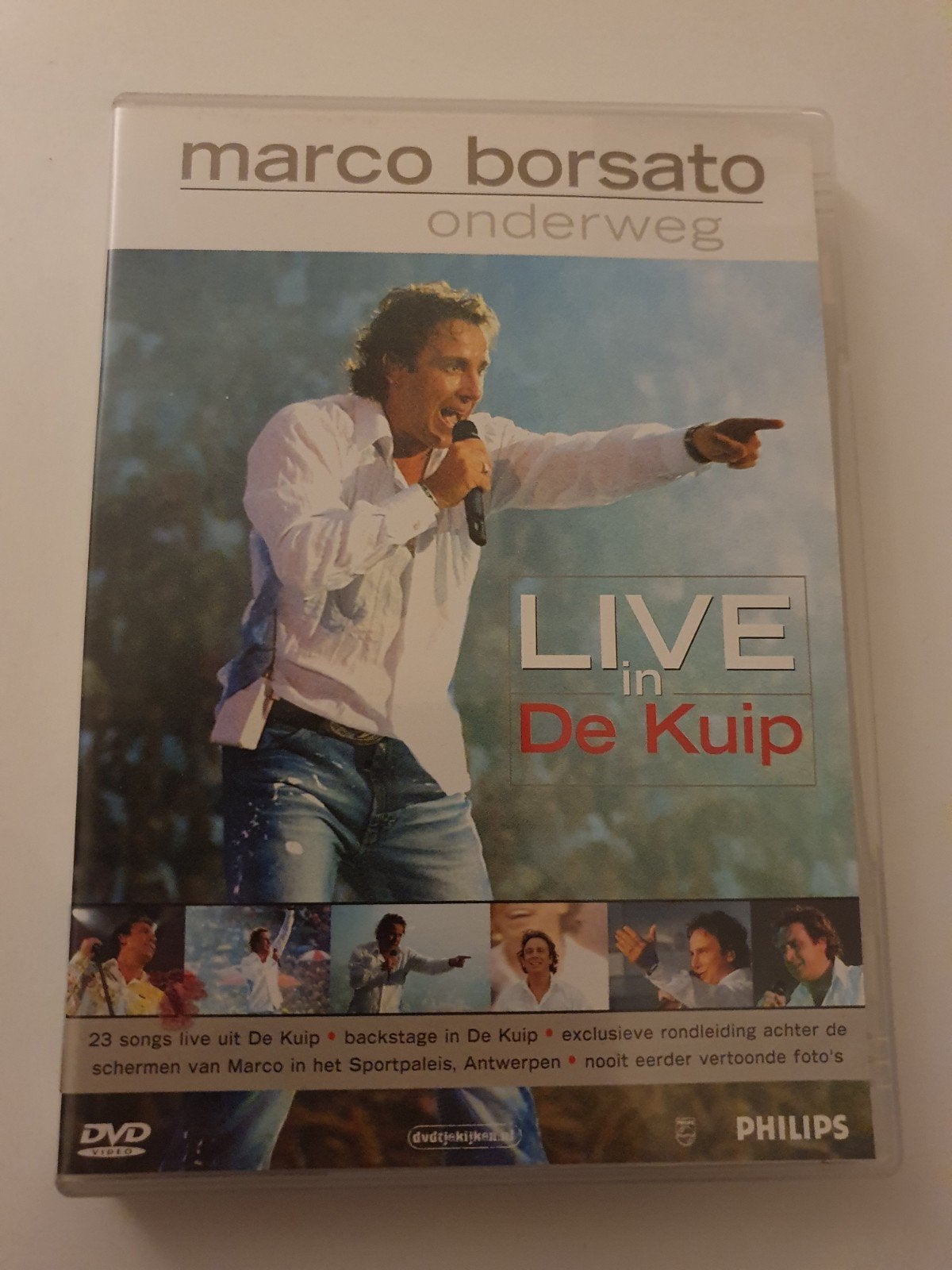 MARCO BORSATO - 6 Muziekdvd's - vanaf 2€, Cd's en Dvd's, Alle leeftijden, Ophalen of Verzenden