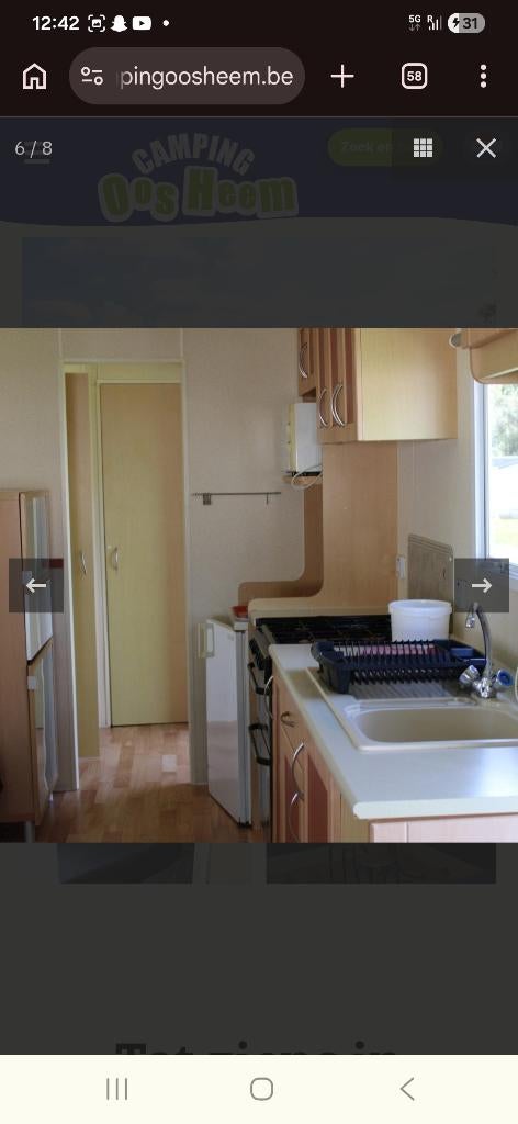 Te huur / te koop Stacaravan Belgische ardennen, Caravans en Kamperen, Verhuur