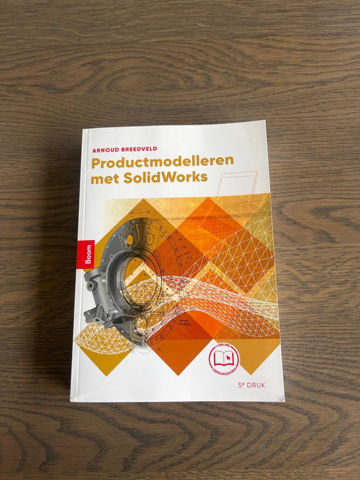 Productmodelleren met SolidWorks - 5e druk, Ophalen of Verzenden, Zo goed als nieuw, Werktuigbouwkunde