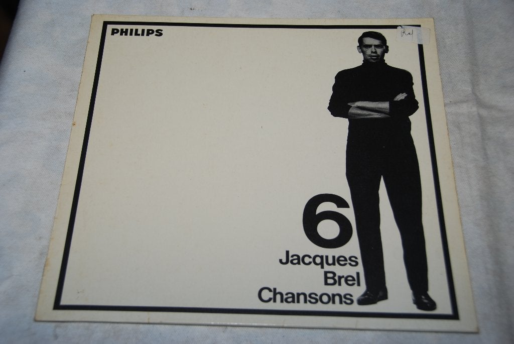 Jacques Brel – Chansons LP Vinyl, LP, Gebruikt, Pop, 12 inch