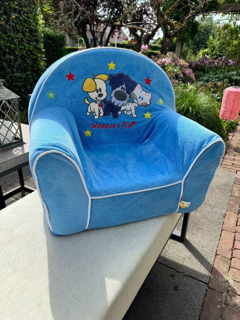 Woezel en Pip stoel, Kinderen en Baby's, Kinderkamer | Tafels en Stoelen, Ophalen, Gebruikt, Stoel(en)