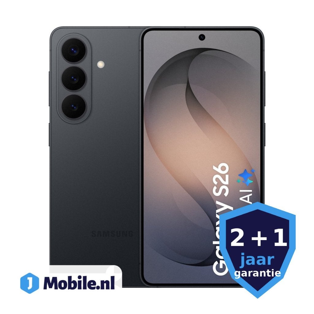 Samsung Galaxy S26 - 256GB - Black, Store.nl@samsung.com, Zwart, Touchscreen, Nieuw