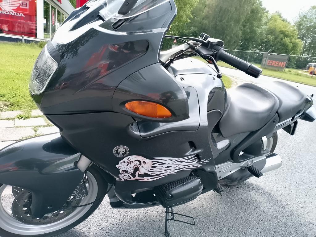 Stoer, aangepaste, krachtig, topkleur antraciet BMW R1100RT., Particulier, Toermotor, 1100 cc