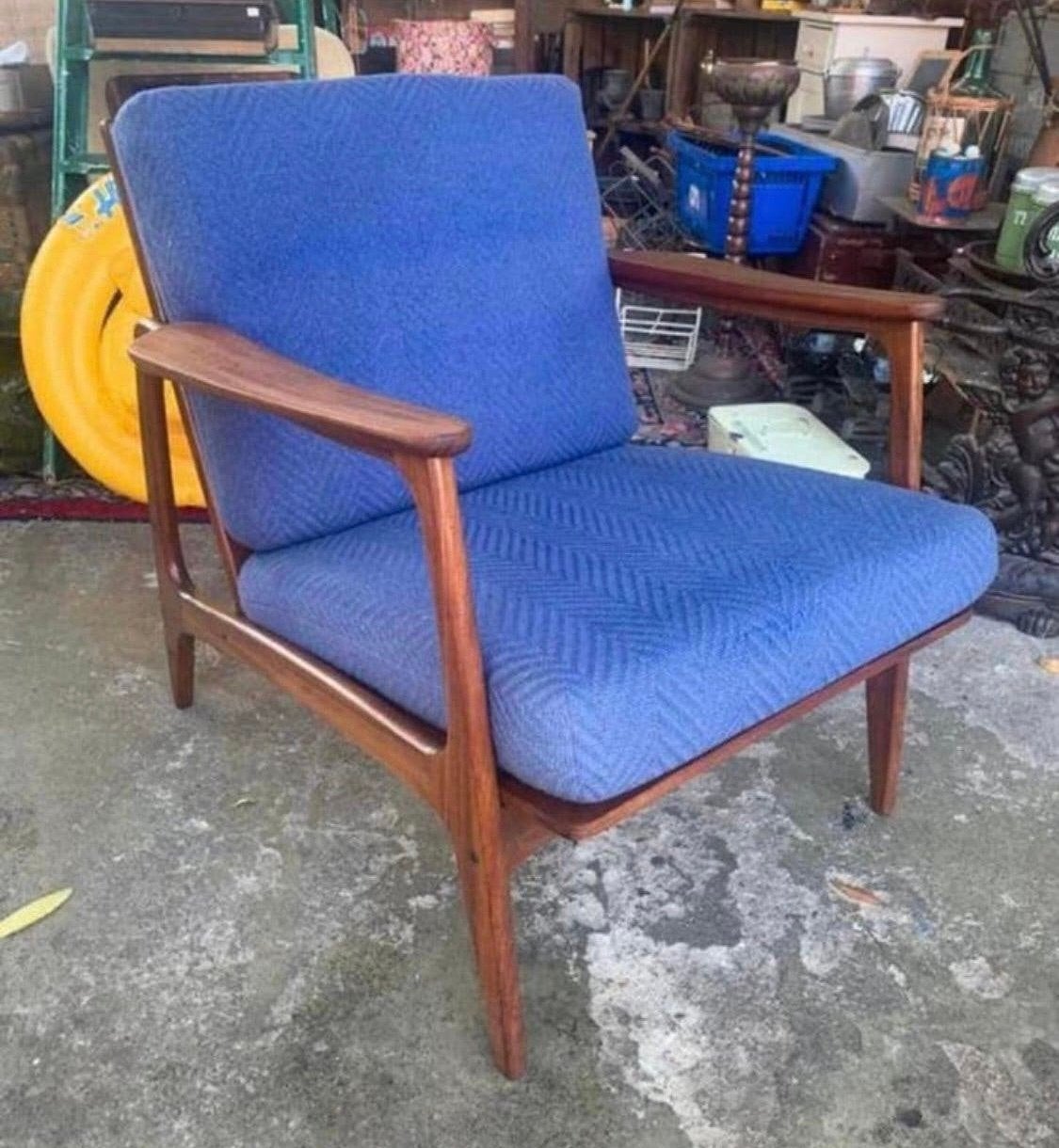 Fauteuil Pastoe teakhouten fauteuiltje uit de jaren 60., Huis en Inrichting, Ophalen of Verzenden