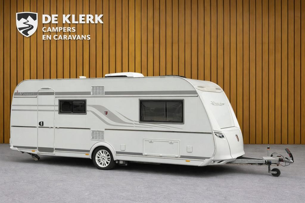 Tabbert VIVALDI 560 EMK (bj 2021), Caravans en Kamperen, Bedrijf, Info@deklerkcaravans.nl, Klerk Caravans, de, 8 meter en meer