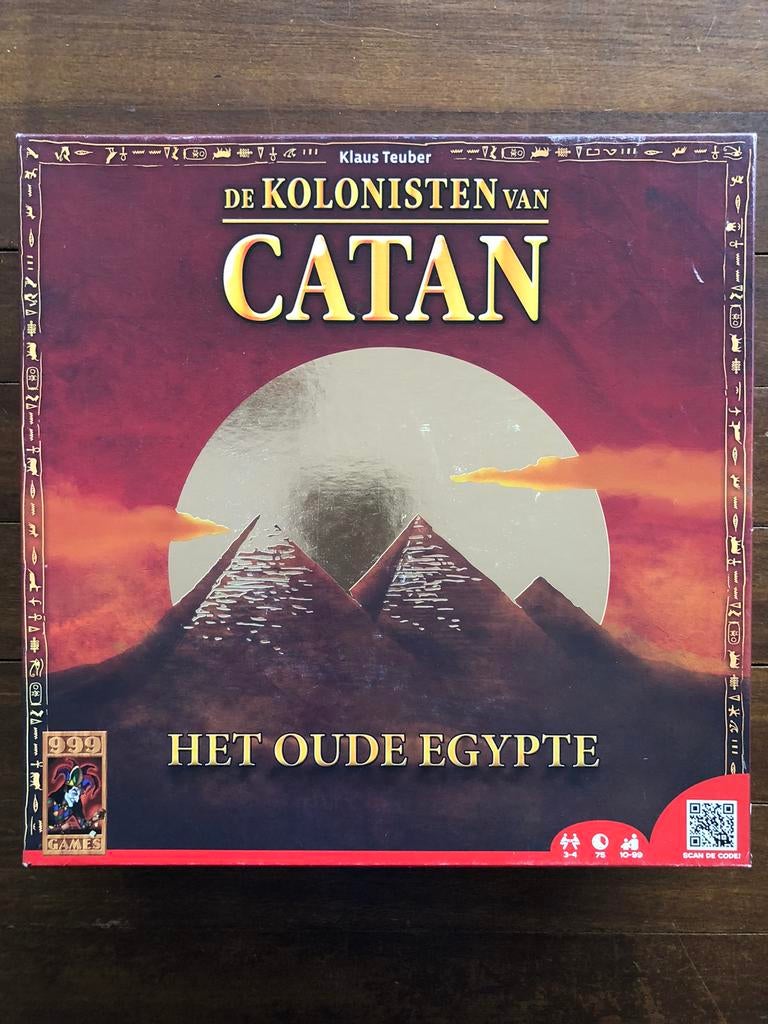 Kolonisten van Catan - Het Oude Egypte, Ophalen of Verzenden, Zo goed als nieuw