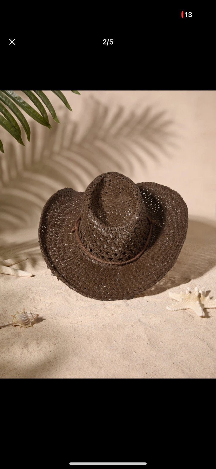 Cowboyhoed, Ophalen of Verzenden, Zo goed als nieuw, One size fits all