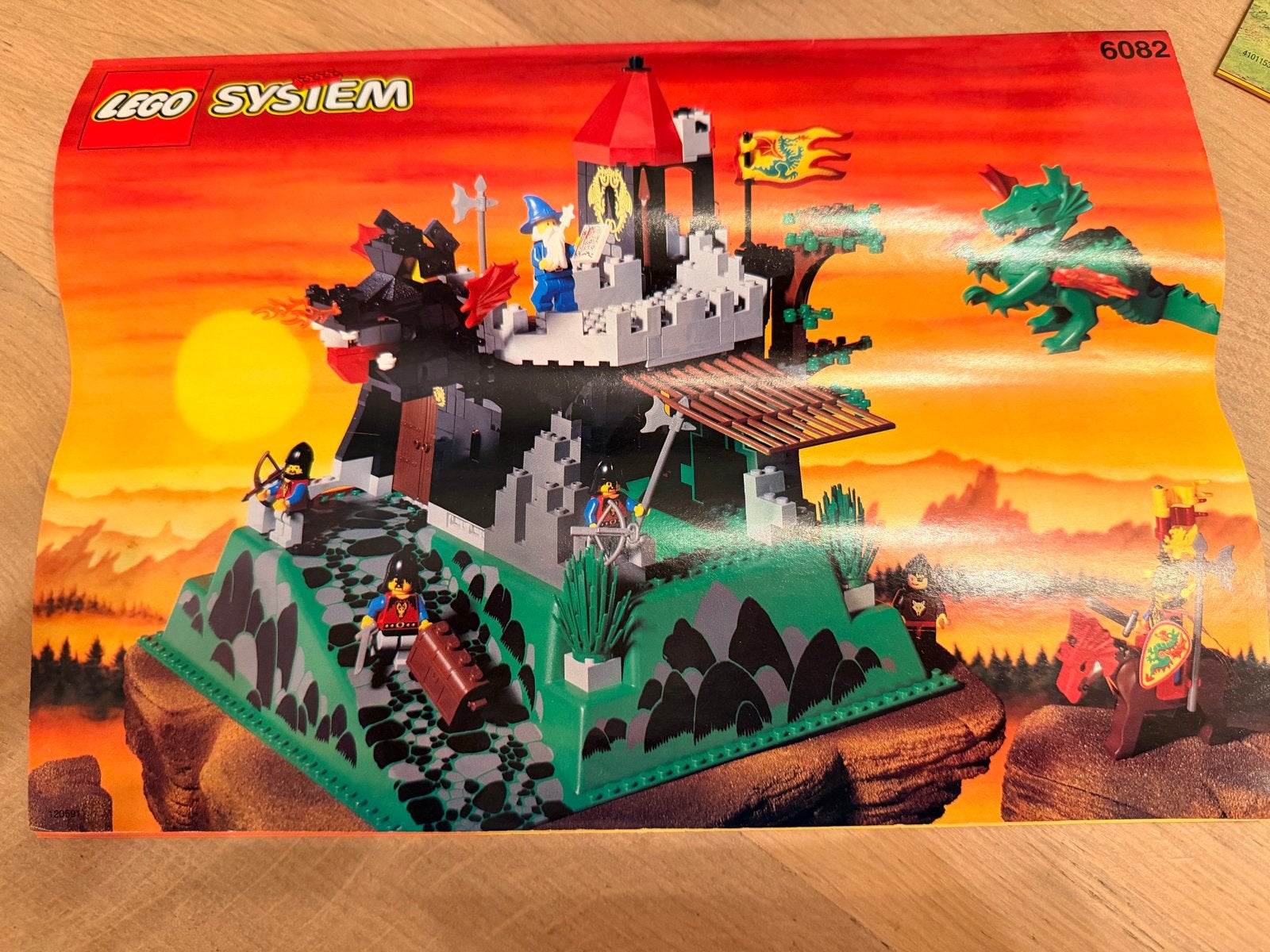 Lego Castle Dragon Masters - Dragon Fortress 6082, Kinderen en Baby's, Speelgoed | Duplo en Lego, Lego, Ophalen of Verzenden, Zo goed als nieuw