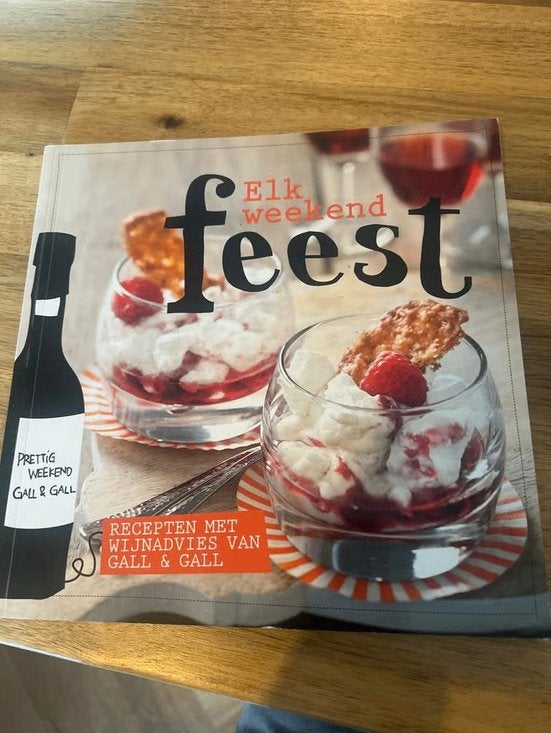 Elk weekend feest - Recepten met wijnadvies van Gall & Gall, Ophalen of Verzenden, Zo goed als nieuw, Nederland en België
