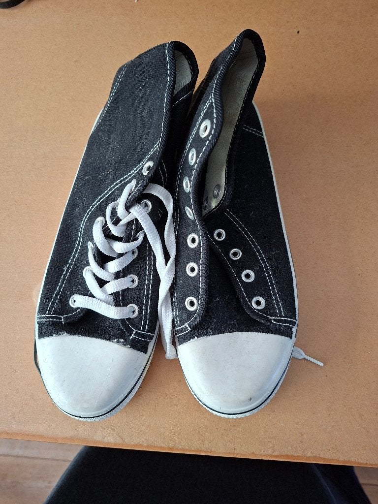 Zwarte hoge gymschoenen maat 41, Kleding | Dames, Ophalen, Zwart, Sneakers of Gympen, Onbekend