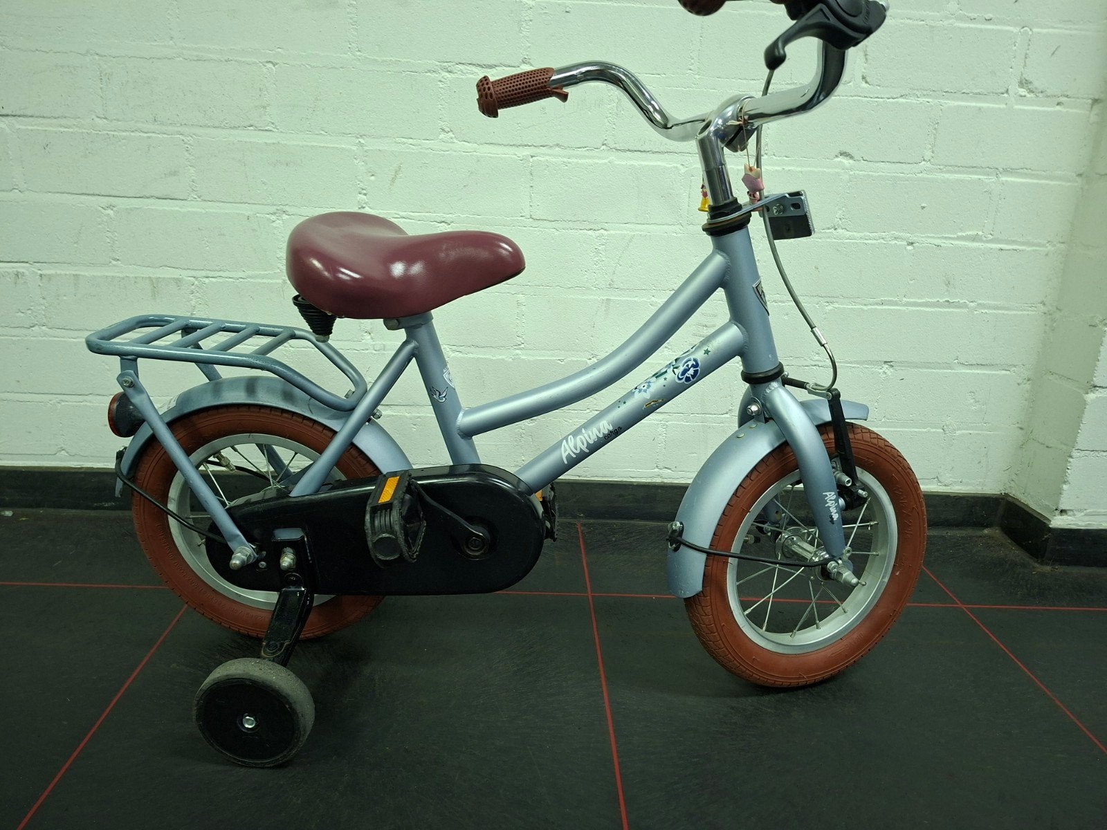 Alpina 12 inch kinderfiets, Ophalen, Gebruikt, Minder dan 16 inch