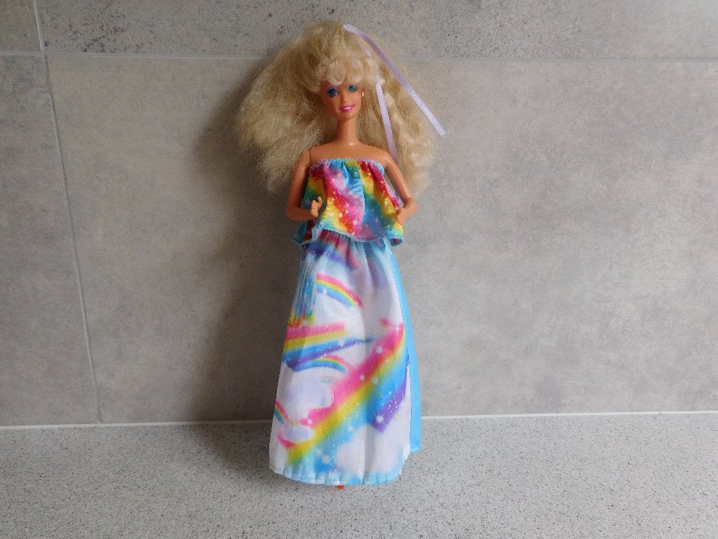 Barbie Blond Haar Mattel Inc. 1991 Made in China, Ophalen of Verzenden, Gebruikt, Fashion Doll