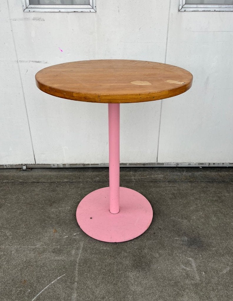 2 stuk statafels rond 90 cm mancave cafe bartafel hangtafel, Antiek en Kunst, Ophalen