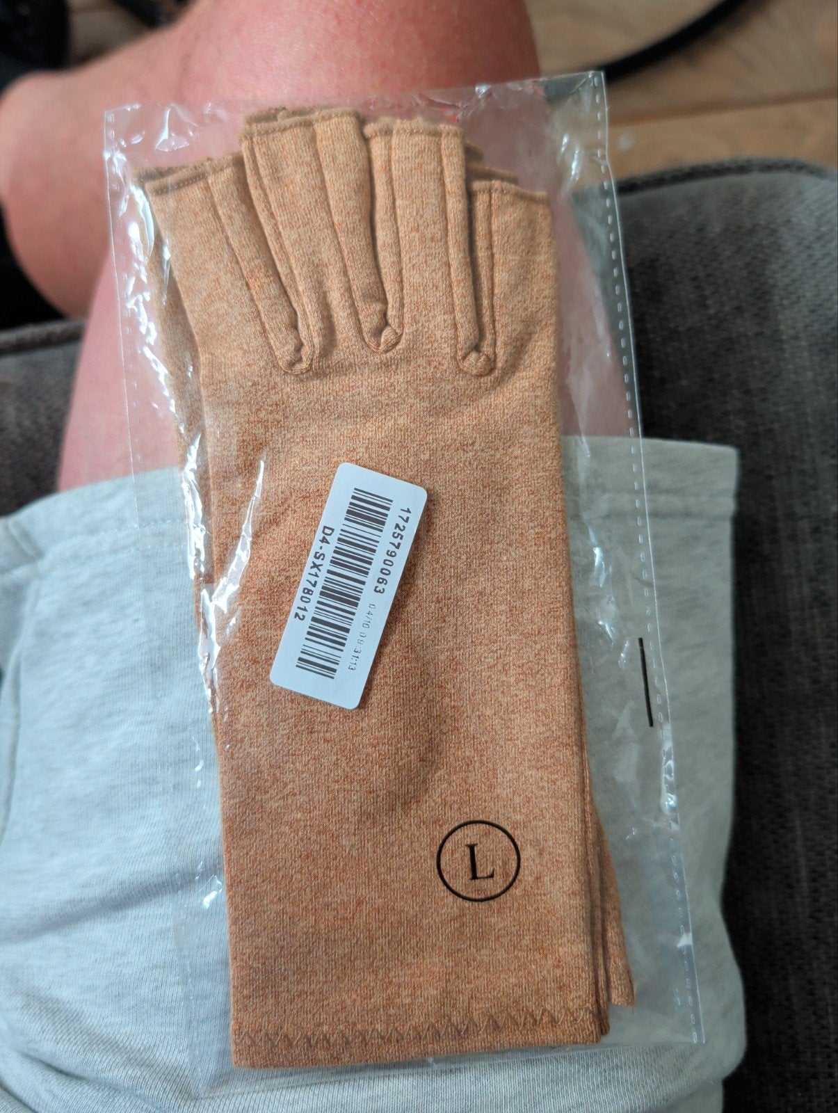 Nieuwe SmartSporter vingerloze compressiehandschoenen L, Ophalen of Verzenden, Nieuw, Overige typen