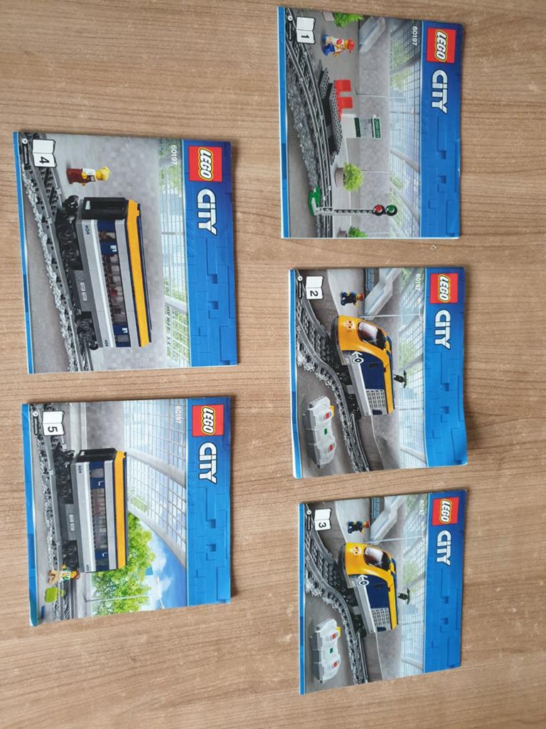 Complete LEGO City Trein Set (60197) met instructies, Ophalen, Lego, Compleet, Complete set