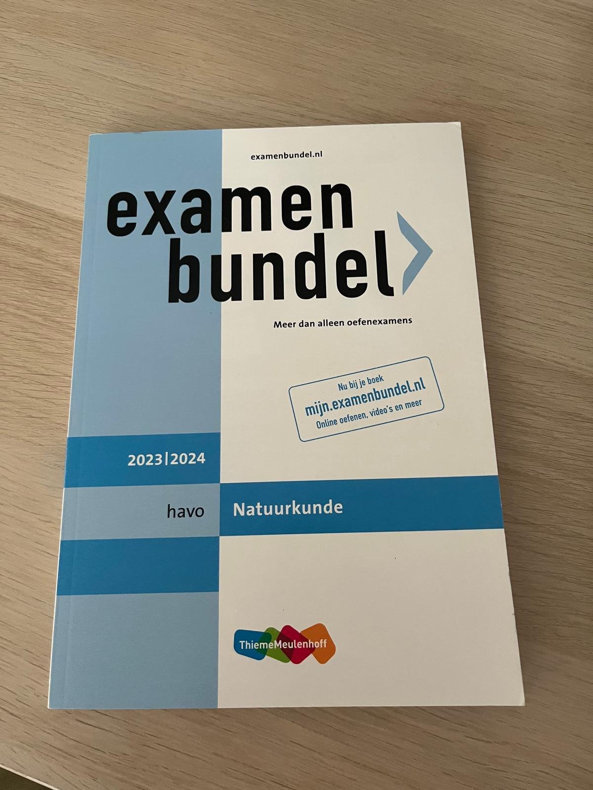 Examenbundel Natuurkunde Havo, Boeken, Ophalen, Zo goed als nieuw, HAVO, Natuurkunde