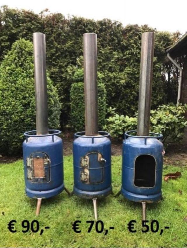 Tuinkachel terraskachel houtkachel buitenkachel potkachel, Tuin en Terras, Terrasverwarmers, Ophalen, Nieuw