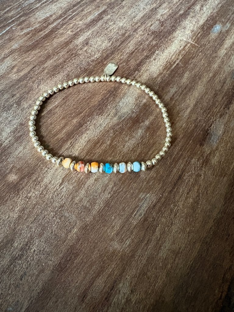 PScallme armband, Ophalen of Verzenden, Zo goed als nieuw, Overige kleuren, Goud