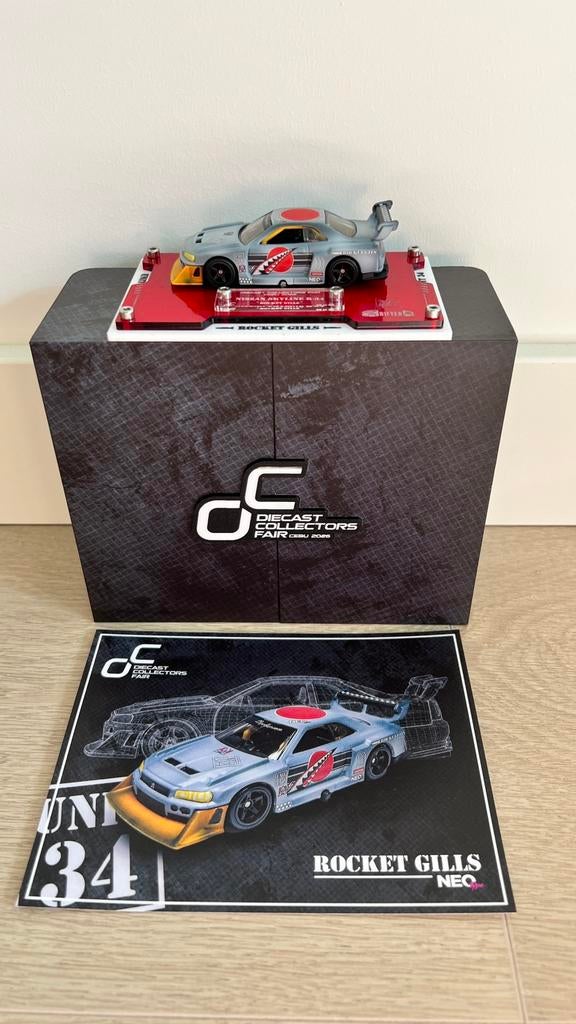 Hot Wheels Diecast Collectors Fair Cebu 2026 Skyline, Ophalen of Verzenden