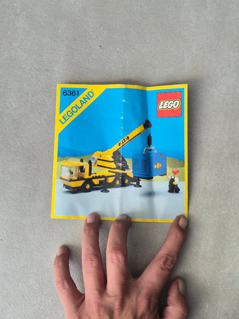 Lego boekje 6361, Ophalen of Verzenden, Gebruikt, Inclusief instructies